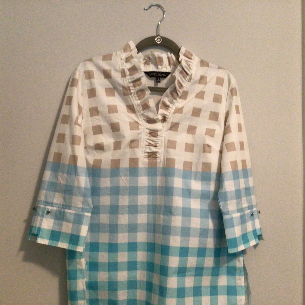 Ming Wang colorful tunic